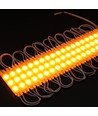 Module LED 1,1W - 12V DC, IP66, étanche jaune, idéal pour enseignes et solutions spéciales