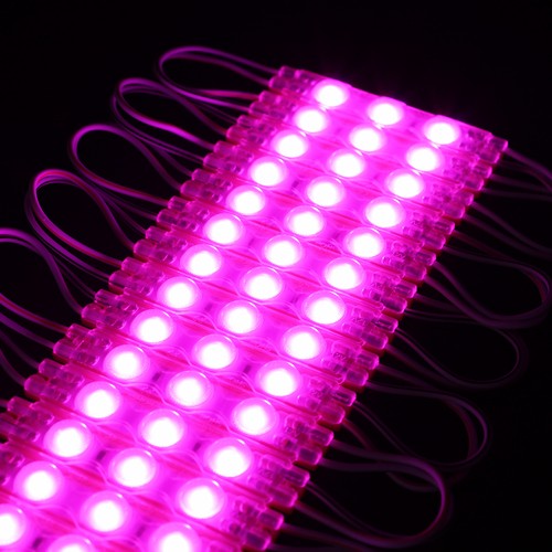 Module LED rose étanche 1,1W par pièce - 12V DC, IP66, parfait pour les enseignes et solutions spéciales