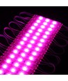 Module LED rose étanche 1,1W par pièce - 12V DC, IP66, parfait pour les enseignes et solutions spéciales