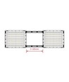 LEDlife Helios lampe de croissance 150W - Incl. suspension, spectre complet, sans ventilateur, luminosité réglable, IP65