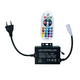 Contrôleur RGB 230V CLIP-ON - Incl. bouchon de fin, pour 230V, fonction mémoire, 100 m