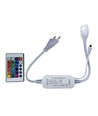 Contrôleur CLIP-ON 230V RGB - Incl. bouchon de fin, pour 230V, fonction mémoire, télécommande infrarouge, 50 m