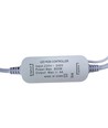 Contrôleur CLIP-ON 230V RGB - Incl. bouchon de fin, pour 230V, fonction mémoire, télécommande infrarouge, 50 m