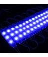 Module LED bleu étanche - 1,1W par pièce, IP66, 12V, Parfait pour enseignes et solutions spéciales