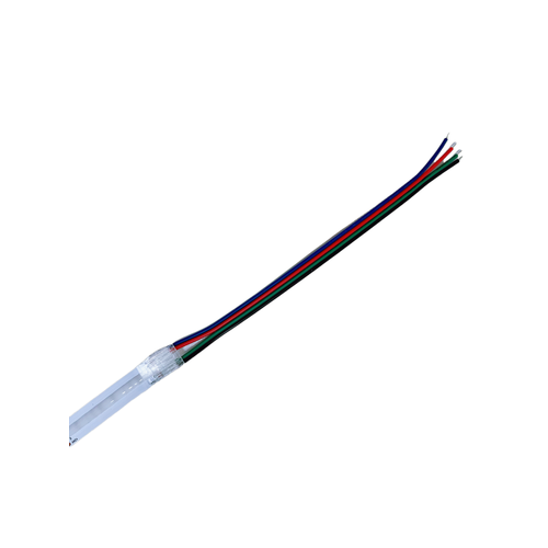 Connecteur de bande LED pour fils détachés - 10mm, RGB COB, IP20, 5V-24V