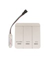 Bande LED monochrome 10W/m IC effet course - 10m, effet course, contrôleur inclus, 120 LED par mètre, 24V