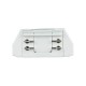 Connecteur pour rails - Blanc