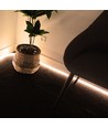 Bande LED monochrome 10W/m IC effet course - 10m, effet course, contrôleur inclus, 120 LED par mètre, 24V