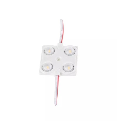 Module LED bleu étanche 1,44W - 12V DC, IP68, parfait pour les enseignes et solutions spéciales