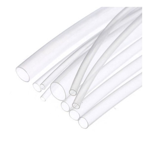 Gaine thermo-rétractable Ø15 mm - 1 pièce, 50 cm, transparent