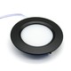 Spot de meuble encastrable 2,7W Ø6,8cm Reco68 RA92 - 12V DC, Perçage : Ø5,5 cm, Dimensions : Ø6,8 cm, Noir