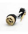 Douille GU10, céramique, avec support pour downlight