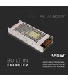 Alimentation 360W / 24V DC - 15A, IP20 intérieur