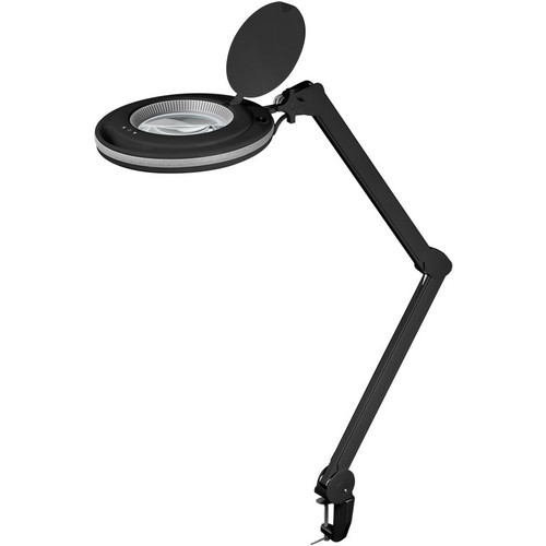 Lampe loupe LED avec pince x1,75 9W - Noir