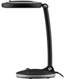 Lampe loupe LED 6W - Noir, lampe de bureau