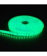 Ruban LED vert 5m 10W/m - 24V DC, IP65, 120 LED par mètre