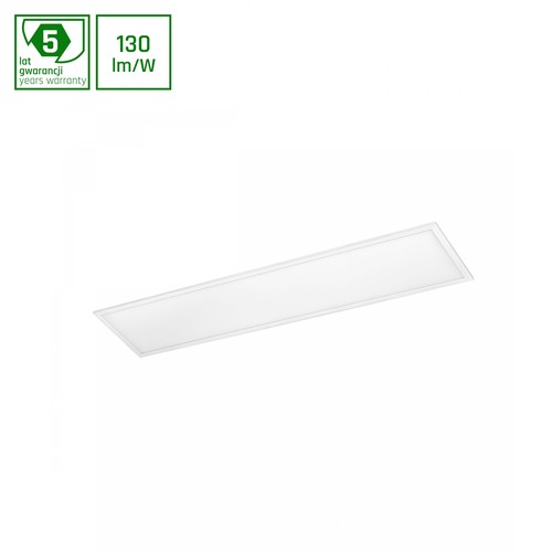 Panneau LED 30x120, 40W - 130lm/W, Philips driver, 5 ans de garantie, 3000K, bord blanc