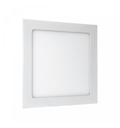 Panneau LED encastrable carré 18W - 6000K (Blanc froid)