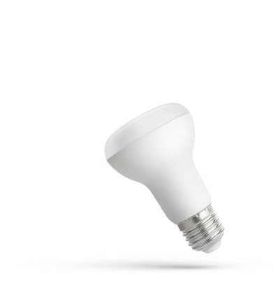 Ampoule LED E27 8W R63 - 720lm, 6000K, 120 degrés, blanc froid