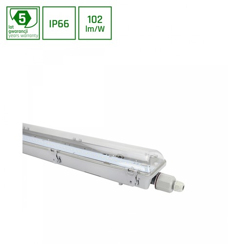 Limea LED 36W 120cm - blanc froid, garage, transparent