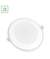 5,5W Fiale dimmable en 3 étapes - Rond, bord blanc