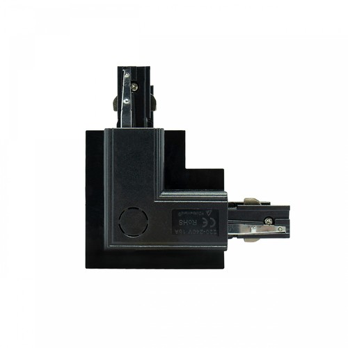 SPS CONNECTEUR ENCASTRÉ L DROITE NOIR SPECTRUM