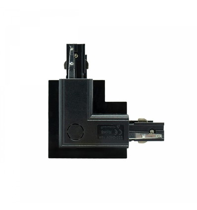 SPS CONNECTEUR ENCASTRÉ L DROITE NOIR SPECTRUM