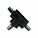 Connecteur encastré SPS T2 droit noir - Spectrum