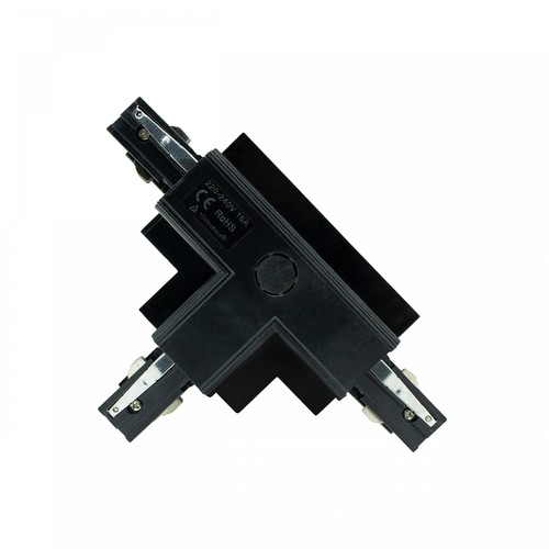 Connecteur encastré SPS T2 droit noir - Spectrum