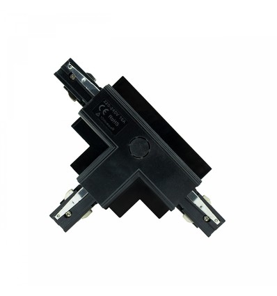 Connecteur encastré SPS T2 droit noir - Spectrum