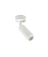 Spot en saillie mince GU10 avec interrupteur – Blanc