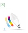 Ampoule LED Smart E14 4,9W flamme - RGBW+CCT, Bluetooth