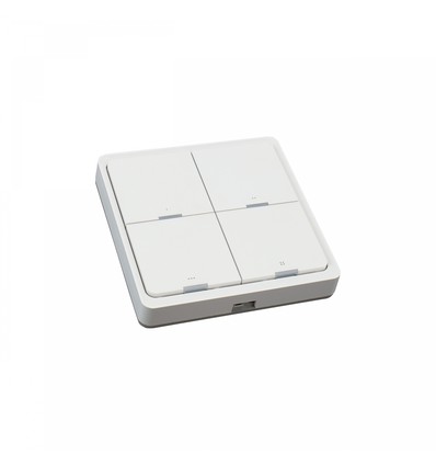 Télécommande RGB+CCT+DIMM - Bluetooth, IP20, pour pile CR2430, 8,1x8,1 cm