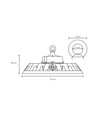 High bay LED 100W PLATEO 3 DALI - 230V, IP65, dimmable DALI