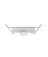 Panneau LED 6W Algine 2-en-1 encastrable/saillie - 125lm/W, Ø11,5cm, 3000K, bord blanc, rond
