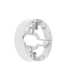 Panneau LED 6W Algine 2-en-1 encastrable/saillie - 125lm/W, Ø11,5cm, 3000K, bord blanc, rond
