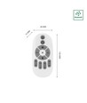 Télécommande Smart RGB+CCT - IP20, blanc/noir, compatible avec Spectrum Smart GLS
