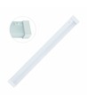 Réglette LED Aquatica 60cm 15W - IP44, carrée, pour la salle de bain ou la cuisine