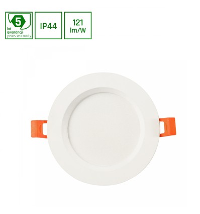 Dalle encastrable 28W Dure 3 Max - 121lm/W, IP44, Ø23cm, 3000K, garantie 5 ans