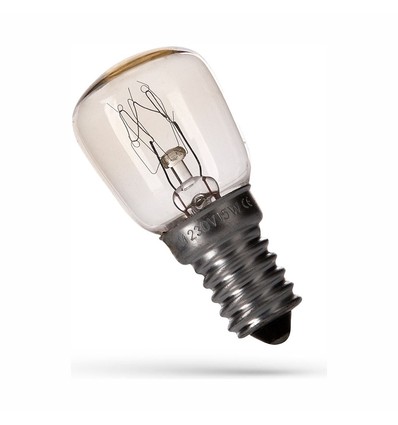 Ampoule halogène E14 15W pour four - 75lm, max. 300°C