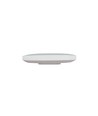 Plafonnier LED 18W Nymphea avec détecteur - IP54, 3-en-1 CCT, anneau noir/blanc, détecteur intégré