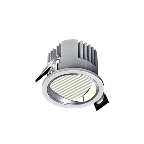 MODEL M éclairage de façade 20W - sans source lumineuse, Ø108 mm, H 85 mm, blanc