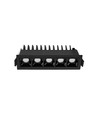 GRID Modèle L - Grille encastrée 47x45x147 mm, 13W, 45°, Noir
