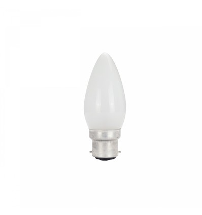 Bougie B-22 40W - 230/240V, FD1171, claire