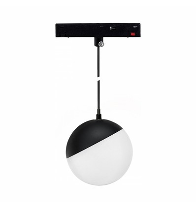 Abat-jour Boule Suspendu 10W SHIFT Basic - 3000K, Noir, 9cm