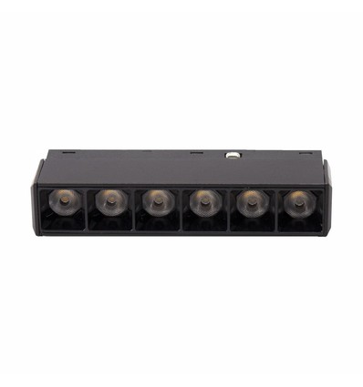 Luminaire Linéaire 6W SHIFT Basic Grid XS - 11cm, 3000K, Noir