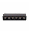 Luminaire Linéaire 6W SHIFT Basic Grid XS - 11cm, 3000K, Noir