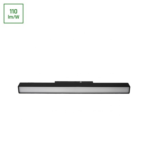 Réglette Linéaire 10W Line S 30cm - 3000K, Noir, SHIFT Basic