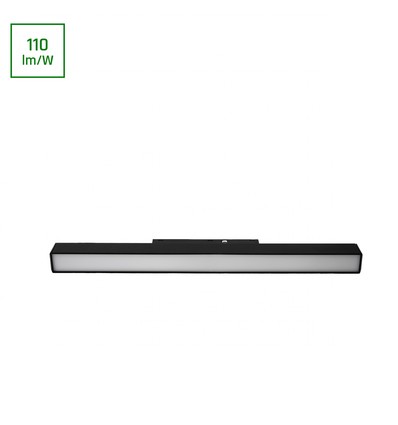 Réglette Linéaire 10W Line S 30cm - 3000K, Noir, SHIFT Basic