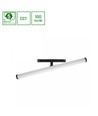Spot sur rail SHIFT Beam 12W dimmable Ø28x40x7,5mm - 150°, CCT, Noir, Zigbee